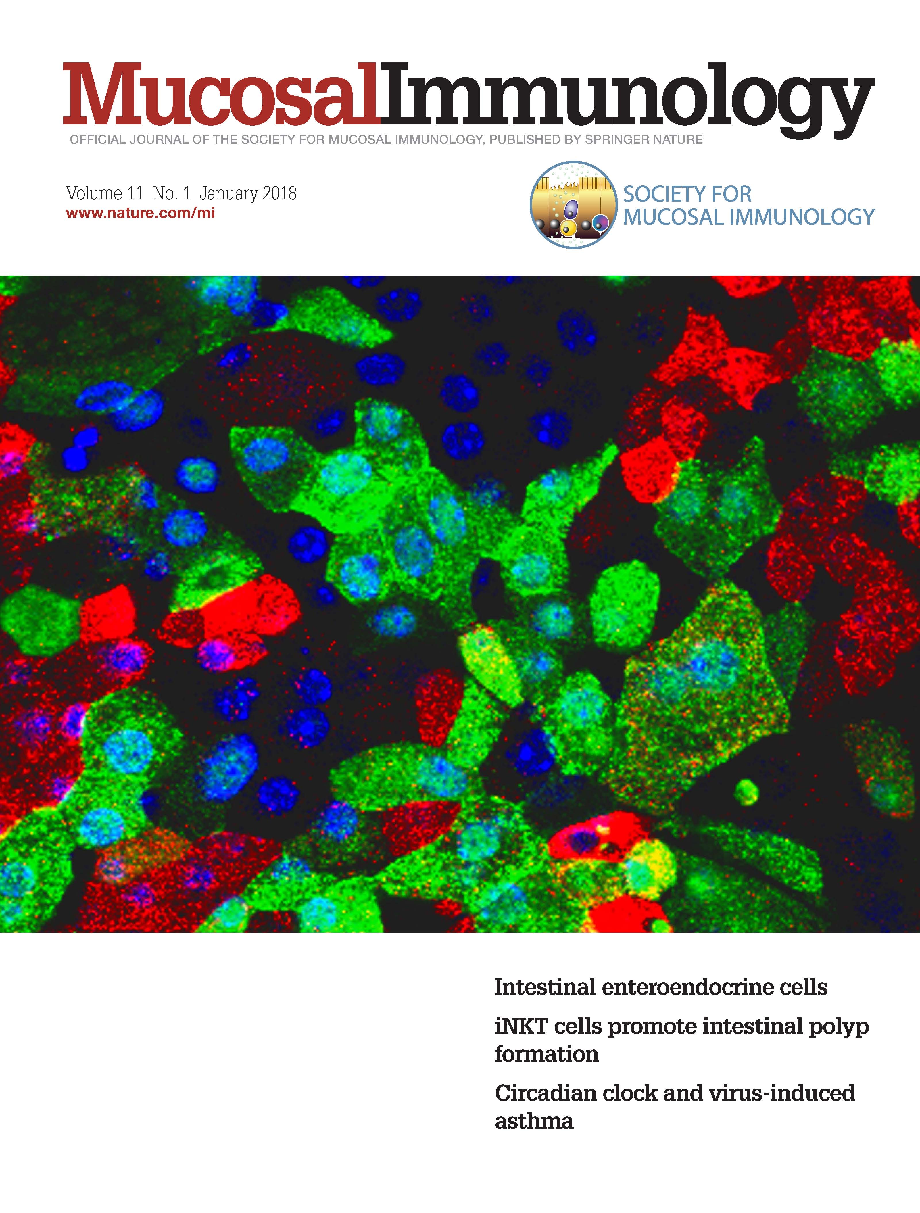 Mucosal Immunology Front Cover
